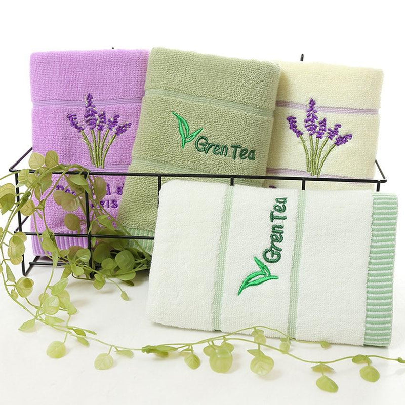 Lavender Green Tea Bath Towel